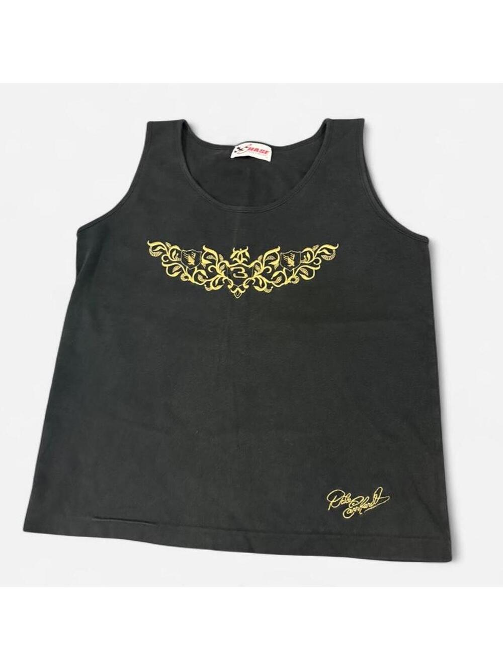 Vintage Dale Earnhardt #3 NASCAR Tank | Chase Racewear | Gold Embroidery